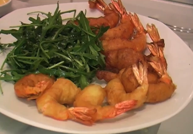 Beignets de crevettes