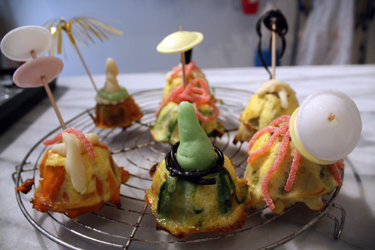 Petits flans aux légumes