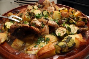Lire la suite à propos de l’article Tajine de poulet aux citrons confits